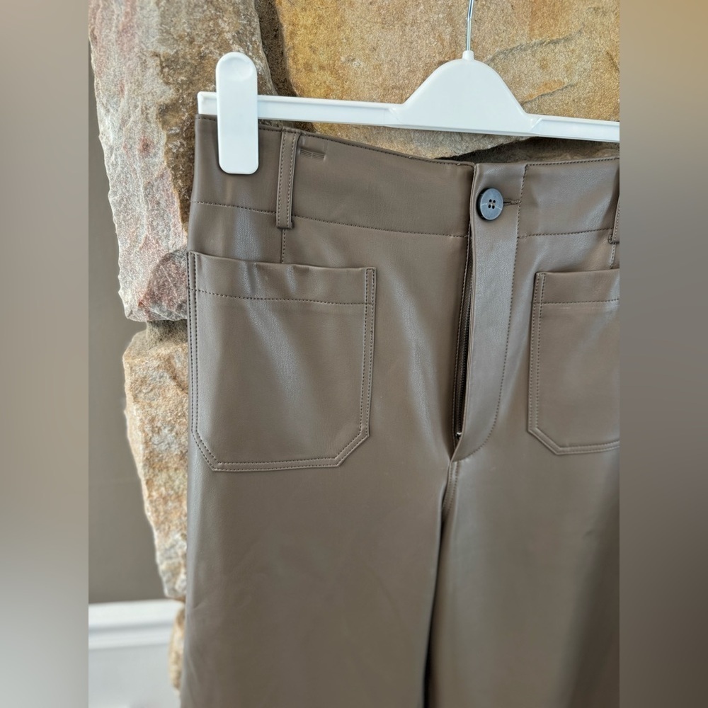 NWOT Maeve Colette Faux Leather pant - Picture 3 of 5